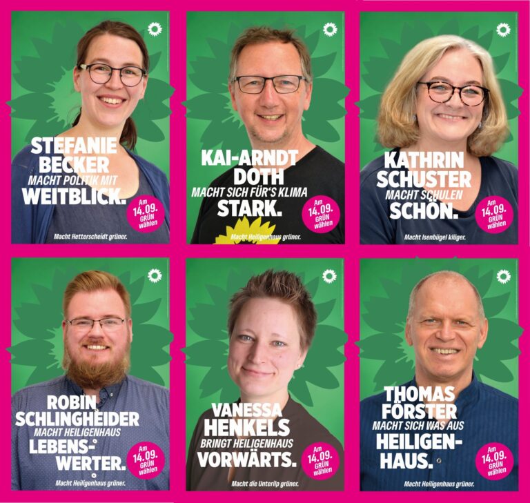 Unsere Kandidat*innen für die Kommunalwahl 2025